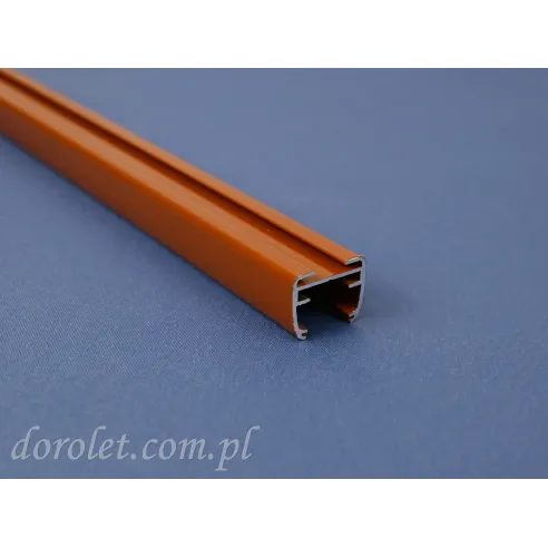 Profil aluminiowy plisy Vegas - dąb