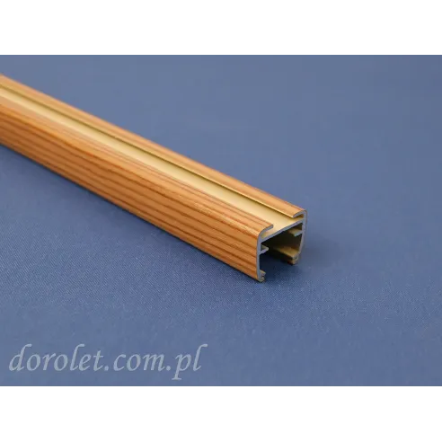 Profil aluminiowy plisy Vegas - sosna