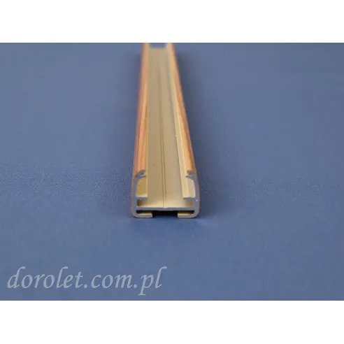 Profil aluminiowy plisy Vegas - sosna