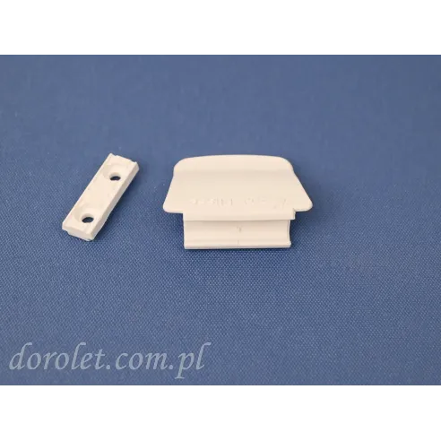 Uchwyt - rączka plisy Vegas- biała