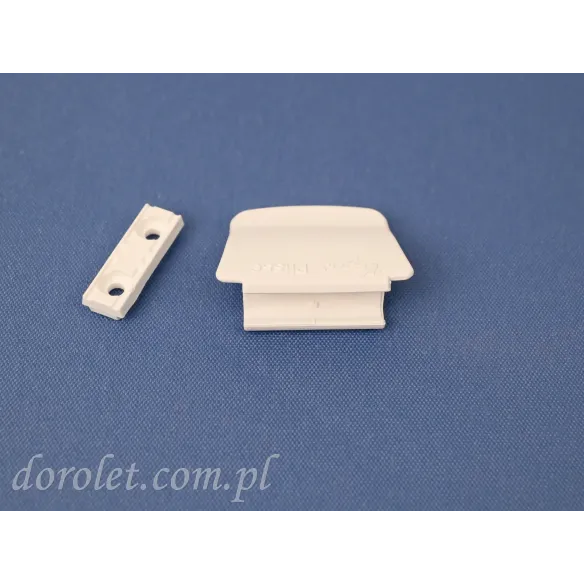 Uchwyt - rączka plisy Vegas- biała