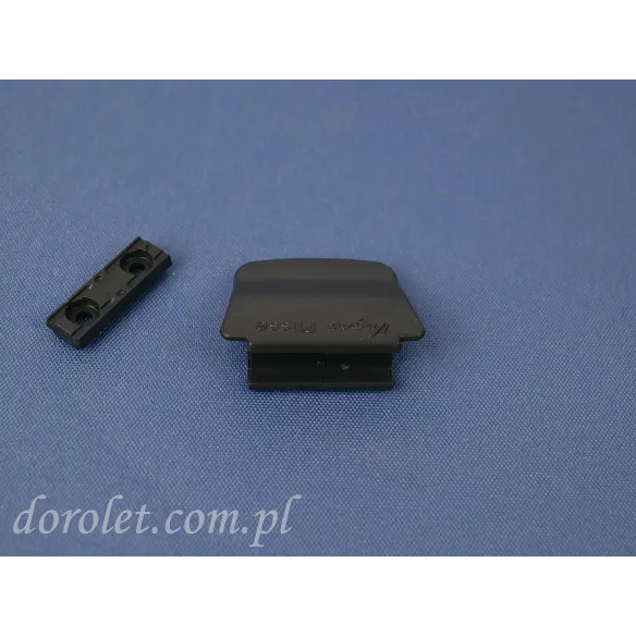 Uchwyt - rączka plisy Vegas- antracyt