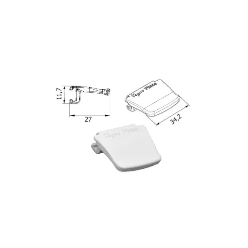 Uchwyt - rączka plisy Vegas- dąb