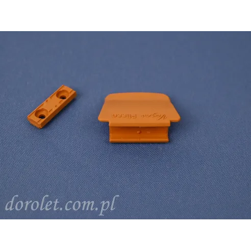 Vegas Pleated Blind Handle Pine Finish | Control Grip Replacement