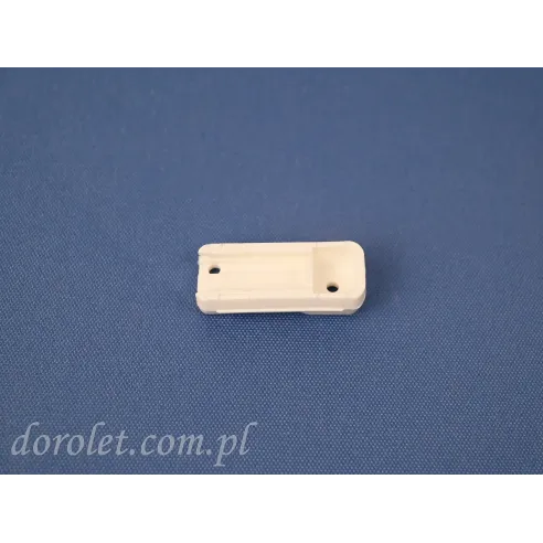 Mocowanie sznurka 18 mm plisy Vegas - biały