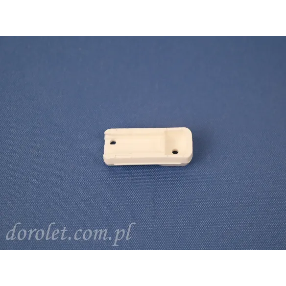 Mocowanie sznurka 18 mm plisy Vegas - biały