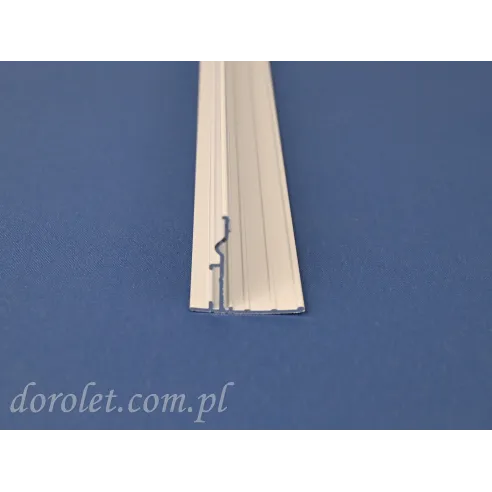 White Aluminum Guide Rail for Vegas Skylight Blinds | Dorolet