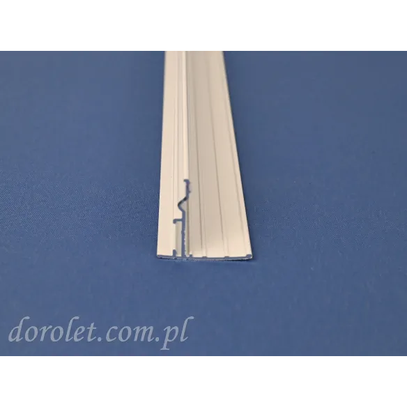 White Aluminum Guide Rail for Vegas Skylight Blinds | Dorolet