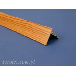 Roof Skylight Blind Guide Rail Vegas Pine 30mm | Custom Cut