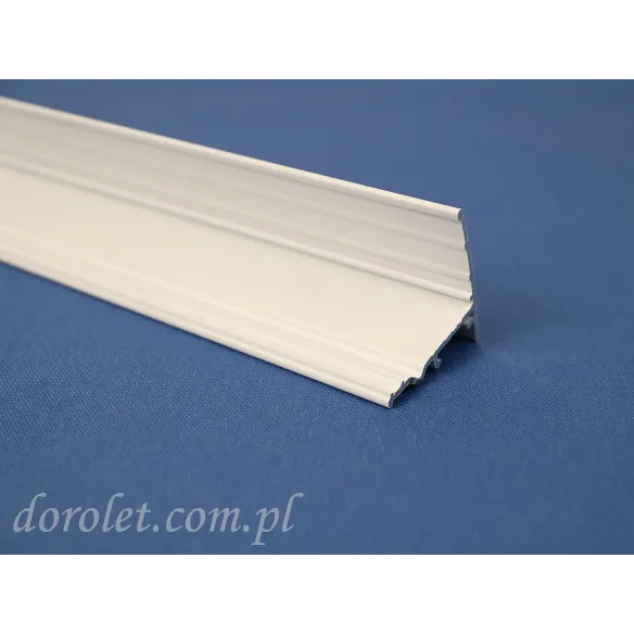White Aluminum Guide Rail for Vegas Skylight Blinds | Dorolet