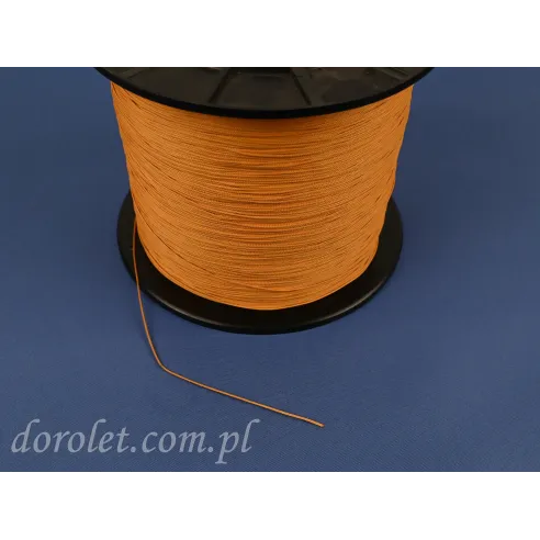 Cord 0,8 mm for pleated blinds. Honey colour.