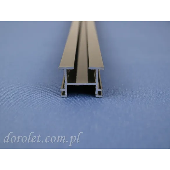 Aluminum guide rail "Sky" for horizontal blinds