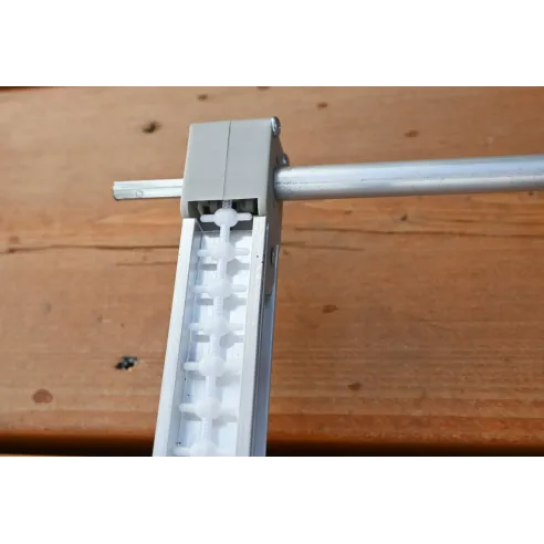 Aluminium tube 9 mm. Dorolet - components for horizontal blinds