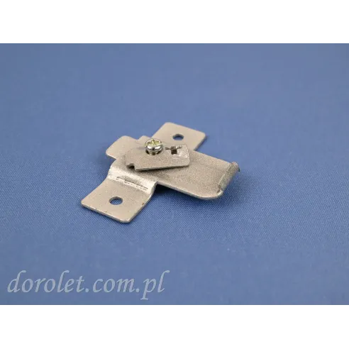 Metal bracket for horizontal Roman blind Sky