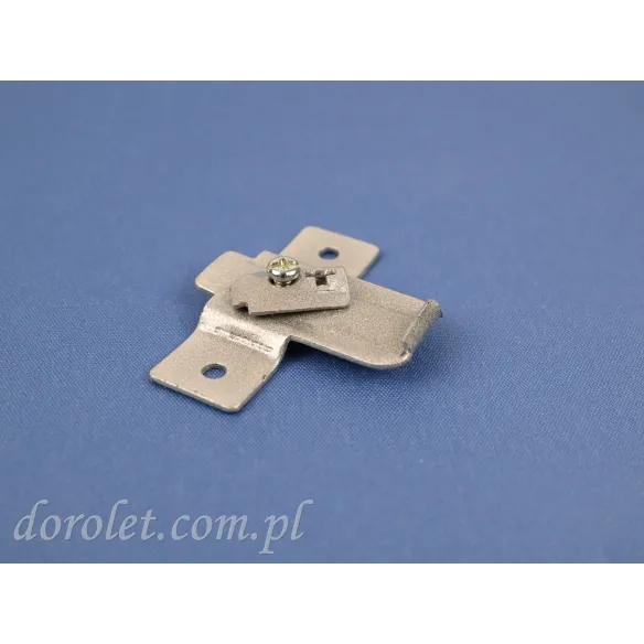 Metal bracket for horizontal Roman blind Sky
