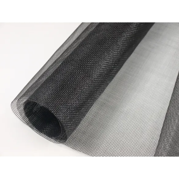 Black Fiberglass Insect Screen Mesh 100cm Wide | High Visibility & UV Resistant
