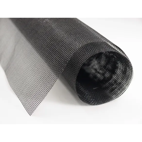 Insektenschutzgewebe Glasfaser 100cm Breit - Schwarz | UV-Beständig