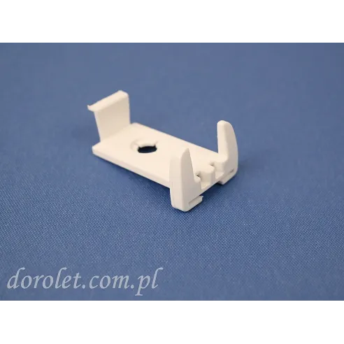 Zaślepka boczna do profilu plisy Vegas - biała