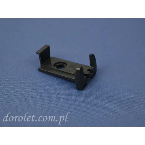 Zaślepka profilu aluminiowego 18 mm plisy Vegas- antracyt