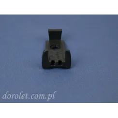 Zaślepka profilu aluminiowego 18 mm plisy Vegas- antracyt