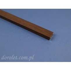 Profil poprzeczny moskitiery okiennej - orzech