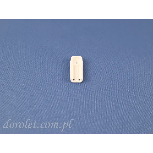 Mocowanie sznurka 15 mm plisy Vegas - biały