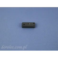 Mocowanie sznurka 15 mm plisy Vegas - antracyt