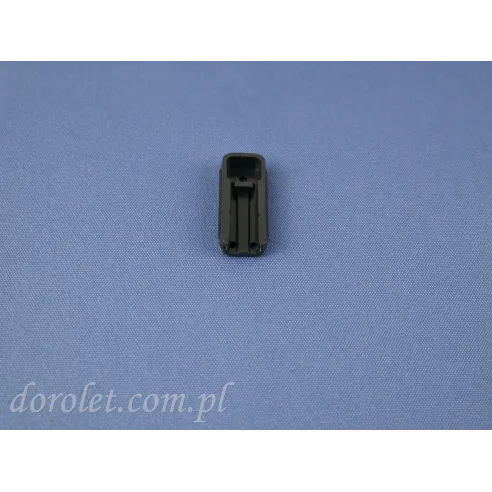 Mocowanie sznurka 15 mm plisy Vegas - antracyt