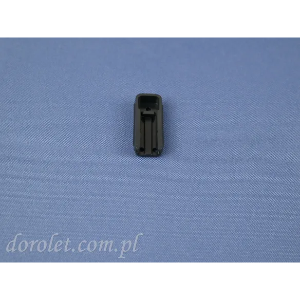 Mocowanie sznurka 15 mm plisy Vegas - antracyt