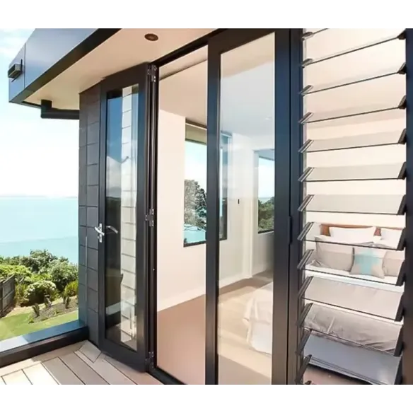 Mechanizm - prowadnice 86 cm do żaluzji szklanych ogrodowych