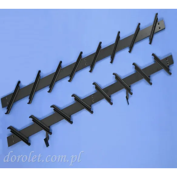 Blade Set 86 cm for louvre windows - black