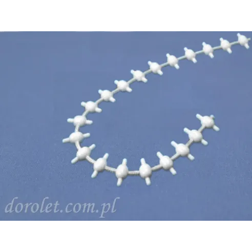 Runner chain link for horizontal Roman blinds Sky