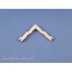 Narożnik aluminiowy moskitiery przesuwnej Slider