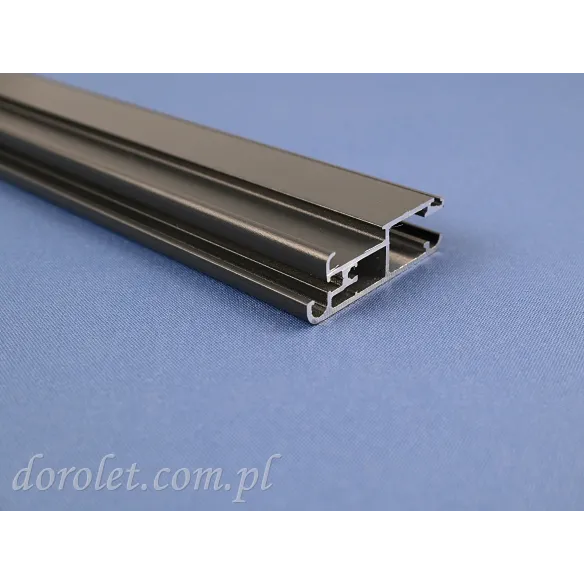 Aluminium profil für Verschiebbares Moskitonetz- Anthrazit