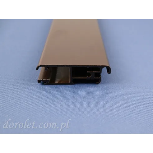 Aluminium profil für Verschiebbares Moskitonetz- Braun