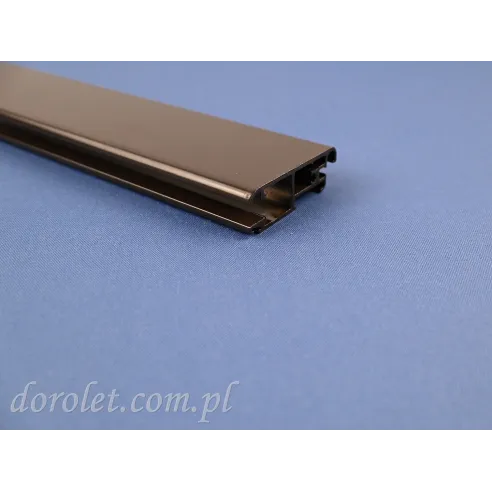 Aluminium profil für Verschiebbares Moskitonetz- Braun