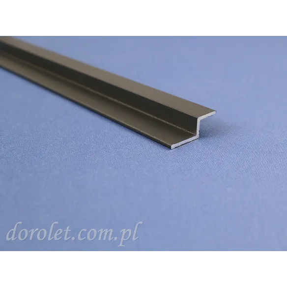 Aluminium guide S for sliding mosquito net - anthracite