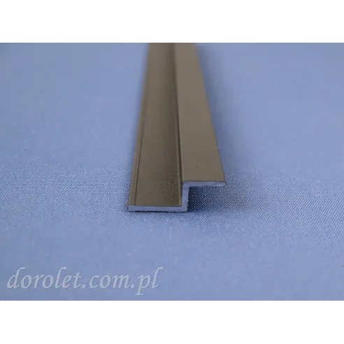 Aluminium guide S for sliding mosquito net - anthracite