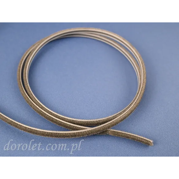 Uszczelka szczotkowa 4,8 x 4 mm. MOSKITIERY PRZESUWNE
