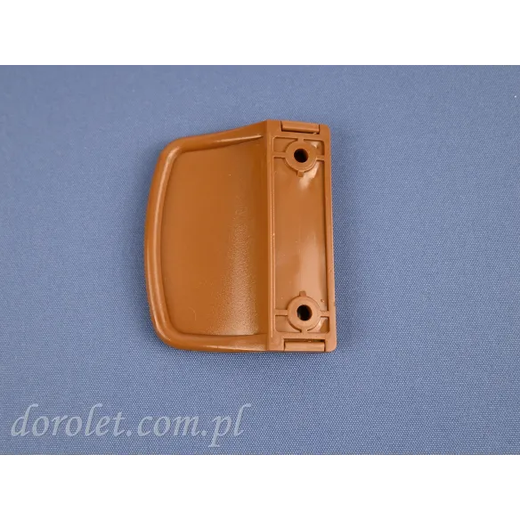 Klamka SM moskitiery drzwiowej, przesuwnej - złoty dąb