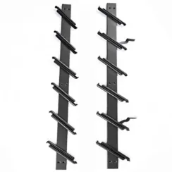 Prowadnice 86 cm do żaluzji szklanych ogrodowych- czarny