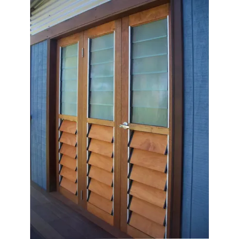 Prowadnice 86 cm do żaluzji szklanych ogrodowych - biały