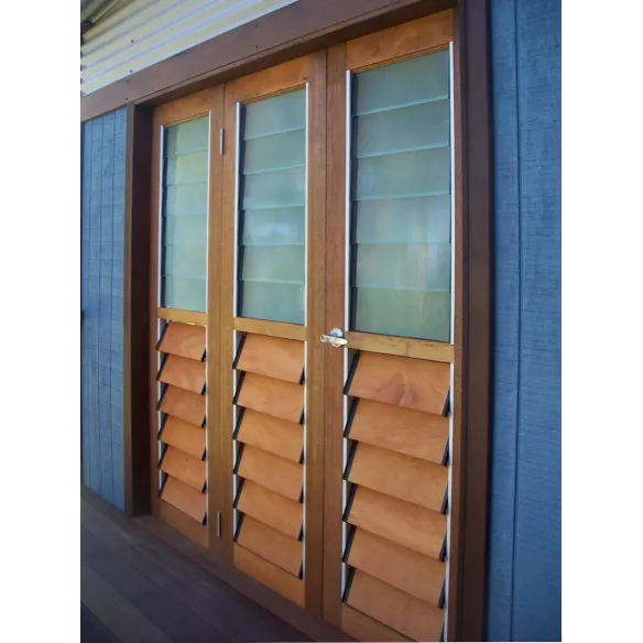 Prowadnice 86 cm do żaluzji szklanych ogrodowych - biały