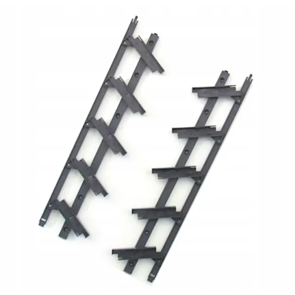 Prowadnice 50 cm do żaluzji drewnianych ogrodowych- antracyt