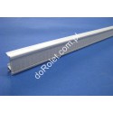 Aluminum Rail with Velcro for Classic Roman Blinds | Custom Cut
