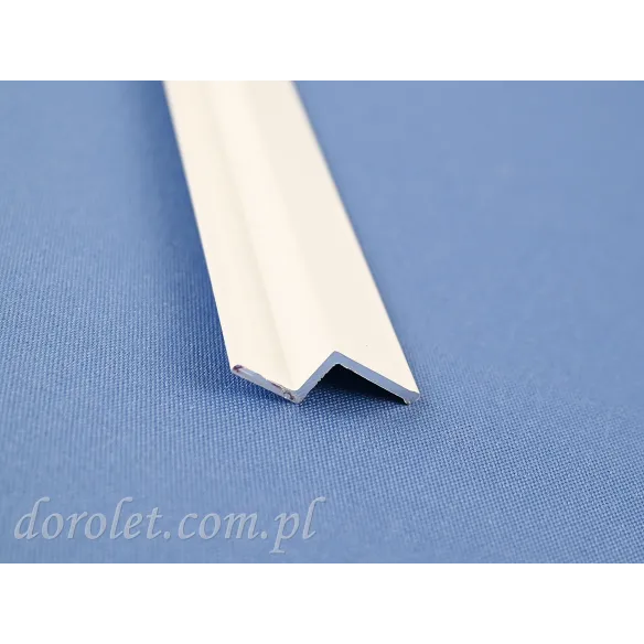 Aluminium guide S for sliding mosquito net - white