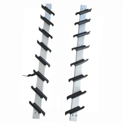 Prowadnice 114 cm do żaluzji szklanych ogrodowych- srebrny