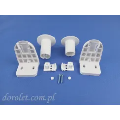 Mechanizm do rolety wolnowiszącej fi 24 prostej i rolety dzień-noc