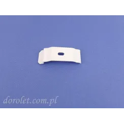Cliphalter für MGS Besta-Trägerprofil. Ermöglicht die Montage des Rollos an der Wand oder Decke