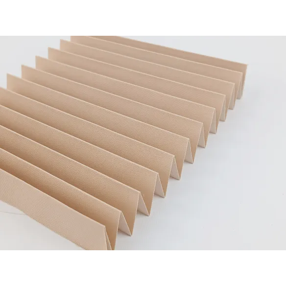 Tkanina Coral termo 206 beż do produkcji rolet plisowanych